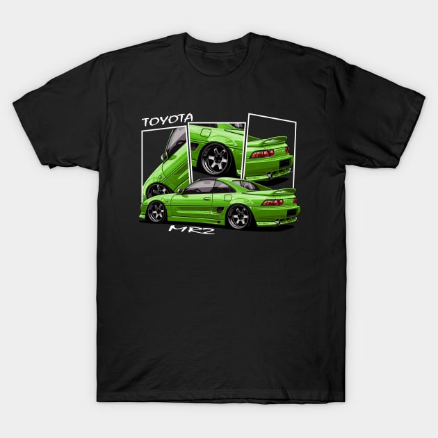 Toyota MR2, JDM Car T-Shirt by T-JD